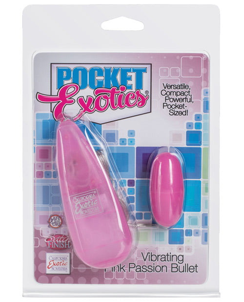 Pocket Exotics Bullet - Pink Passion - Naughtyaddiction.com