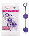 Posh Silicone "o" Balls - Purple - Naughtyaddiction.com