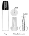 Shots Pumped Automatic Cyber Pump Masturbation Sleeve W-free Silicone Cock Ring - Clear - Naughtyaddiction.com