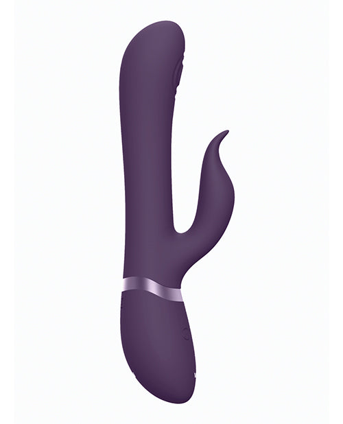 Shots Vive Etsu  Pulse G-spot Rabbit W-interchangeable Clitoral Attachments - Purple - Naughtyaddiction.com