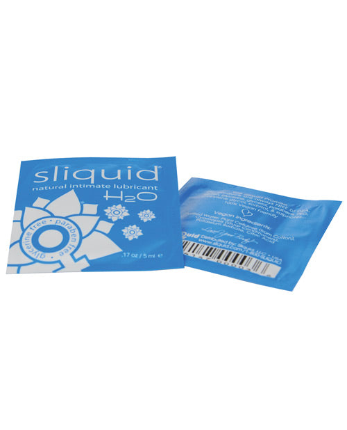 Sliquid Naturals H2o - .17 Oz Pillow - Naughtyaddiction.com