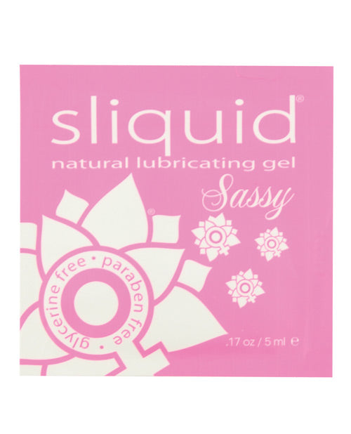 Sliquid Naturals Sassy Pillows - .17 Oz - Naughtyaddiction.com