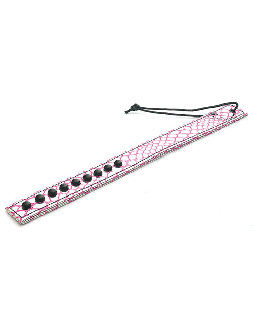Spartacus Faux Leather Paddle - Pink - Naughtyaddiction.com