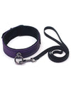 Spartacus Galaxy Legend Collar & Leash - Purple - Naughtyaddiction.com