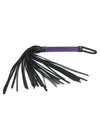 Spartacus Galaxy Legend Faux Leather Whip - Purple - Naughtyaddiction.com