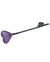 Spartacus Galaxy Legend Faux Leather Riding Crop Heart - Purple - Naughtyaddiction.com