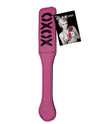 Sex & Mischief Xoxo Paddle - Pink - Naughtyaddiction.com