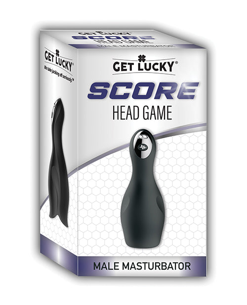Get Lucky Score Head Game Masturbator - Black - Naughtyaddiction.com