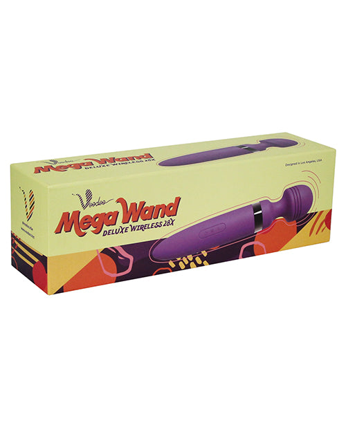 Voodoo Deluxe Mega Wand 28x - Purple - Naughtyaddiction.com