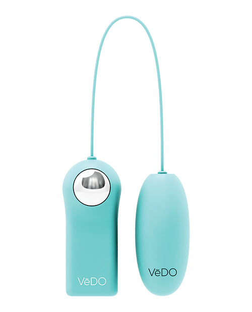 Vedo Ami Remote Control Bullet - Tease Me Turquoise - Naughtyaddiction.com