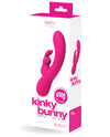 Vedo Kinky Bunny Plus Rechargeable Dual Vibe - Foxy Pink - Naughtyaddiction.com