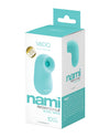 Vedo Nami Rechargeable Sonic Vibe - Tease Me Turquoise - Naughtyaddiction.com