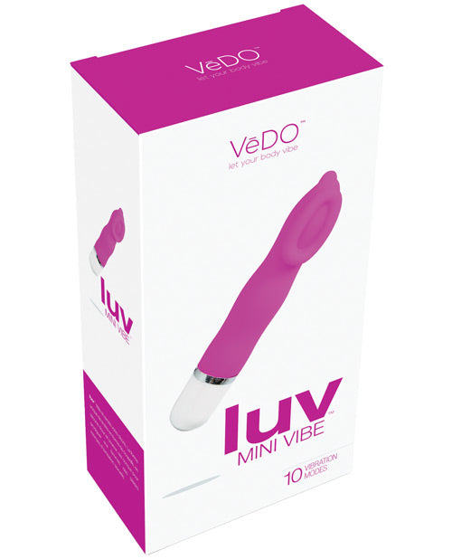 Vedo Luv Mini Vibe - Hot In Bed Pink - Naughtyaddiction.com