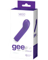 Vedo Gee Plus Rechargeable Vibe - Into You Indigo - Naughtyaddiction.com