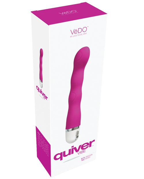 Vedo Quiver Mini Vibe - Hot In Bed Pink - Naughtyaddiction.com