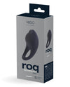 Vedo Roq Rechargeable Ring - Black - Naughtyaddiction.com