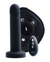 Vedo Strapped Rechargeable Vibrating Strap On - Just Black - Naughtyaddiction.com