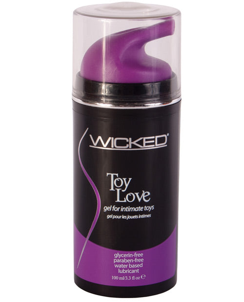 Wicked Sensual Care Toy Love Water Based Gel - 3.3 Oz - Naughtyaddiction.com