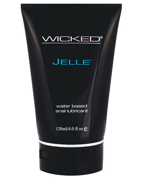 Wicked Sensual Care Jelle Water Based Anal Lubricant - 4 Oz Fragrance Free - Naughtyaddiction.com