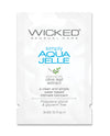 Wicked Sensual Care Simply Aqua Jelle Water Based Lubricant - .1 Oz - Naughtyaddiction.com