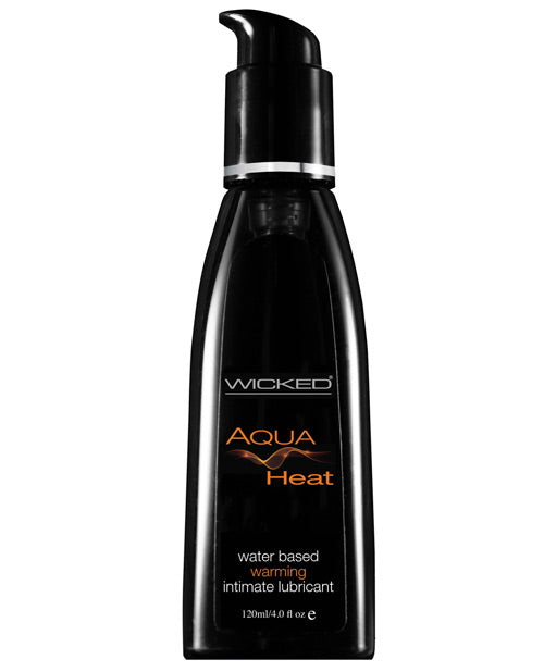 Wicked Sensual Care Heat Warming Water Based Lubricant - 4 Oz - Naughtyaddiction.com