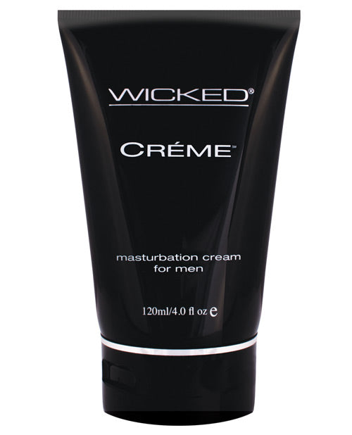Wicked Sensual Care Creme Masturbation Cream For Men Silicone Based - 4 Oz - Naughtyaddiction.com