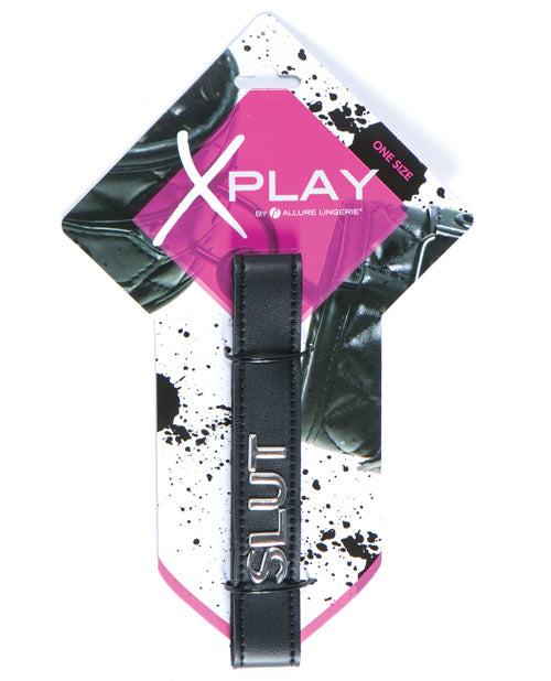 Xplay Talk Dirty To Me Collar - Slut - Naughtyaddiction.com