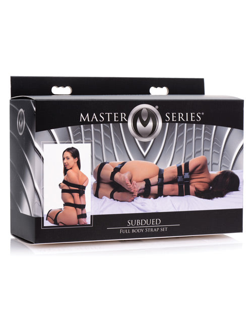 Master Series Subdued Full Body Strap Set - Naughtyaddiction.com