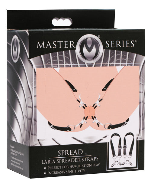 Master Series Spread Labia Spreader W-clamps - Naughtyaddiction.com