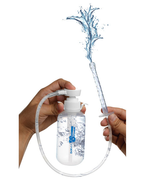 Cleanstream Pump Action Enema Bottle W-nozzle - Naughtyaddiction.com