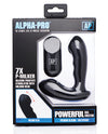 Alpha Pro 7x P-milker Prostate Stimulator W-milking Bead - Black - Naughtyaddiction.com