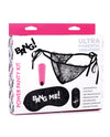 Bang! Power Panty & Blindfold Kit - Pink - Naughtyaddiction.com