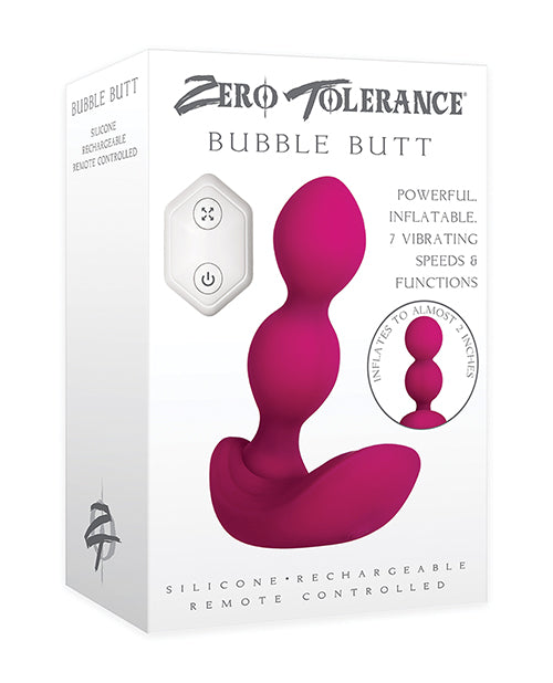 Zero Tolerance Anal Bubble Butt - Burgundy - Naughtyaddiction.com