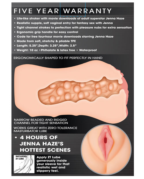 Zero Tolerance Jenna Haze Movie Download W-realistic Vagina Stroker - Naughtyaddiction.com